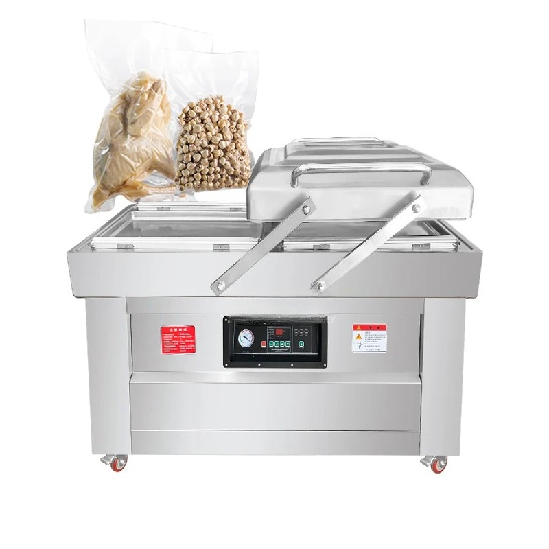 Food Vacuum Sealer Machine - ステンレス製業務用二重チャンバー真空包装機真空シーラー食品