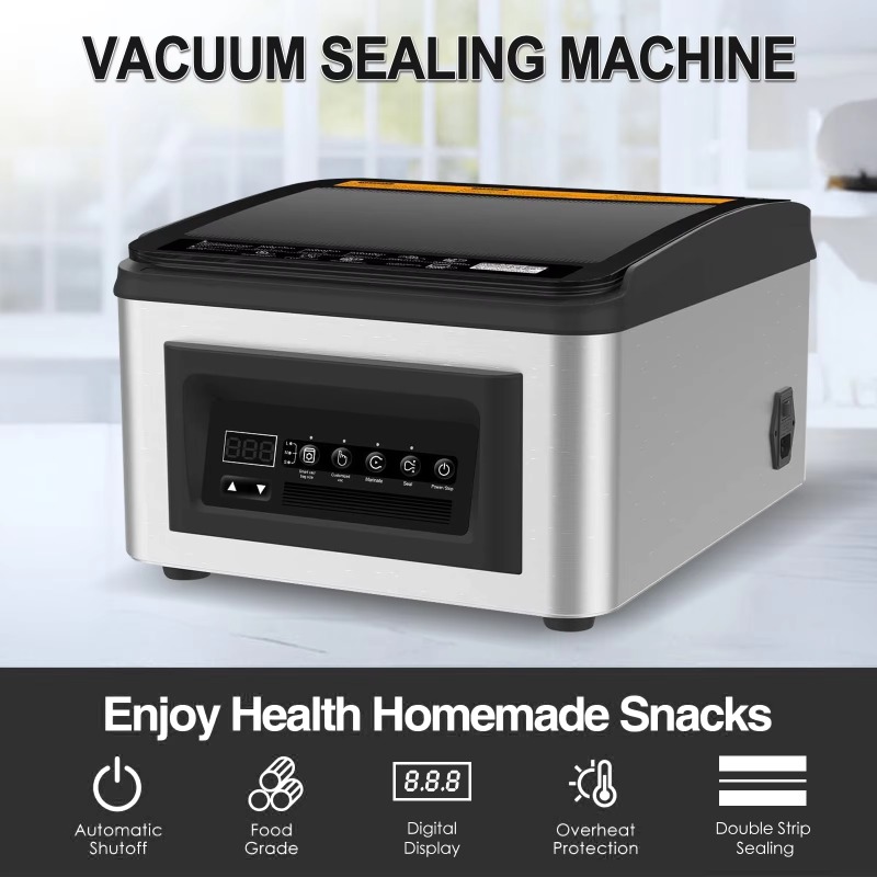 卓上電気真空シーラーマシン 110V 220V 家庭用キッチ - Food Vacuum Sealer Machine のレビューと価格