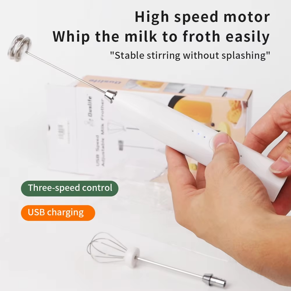 電動ミルクフォーマー、3段階速度調整機能付きキッチン用品、U - Portable Blender Usb Rechargeable のレビューと価格